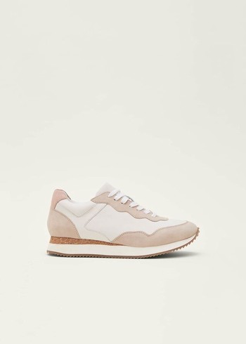 Phase Eight Runner Trainer Flats Beige Australia | OQ9504376